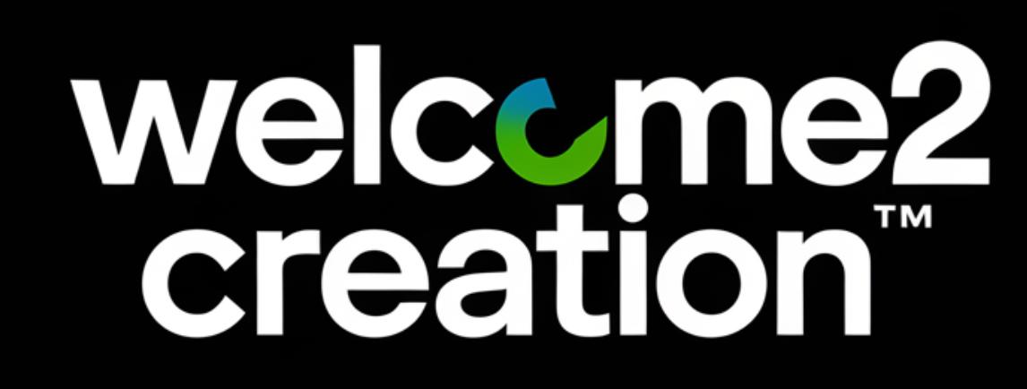 Welcome 2 Creation Logo
